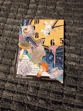 Mixed Media Collage Art Card